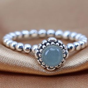 Pandora March Birthstone Ring